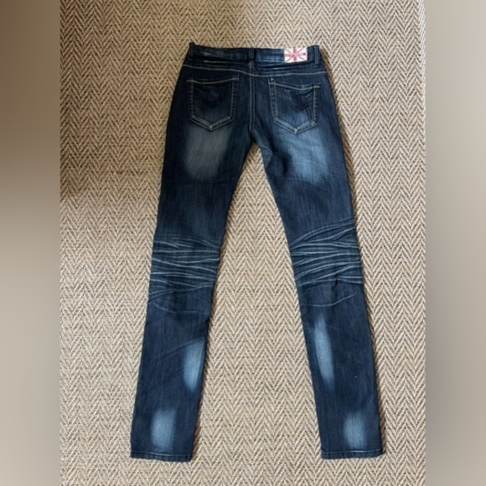 Distressed Denim Jeans by Machine Size 5